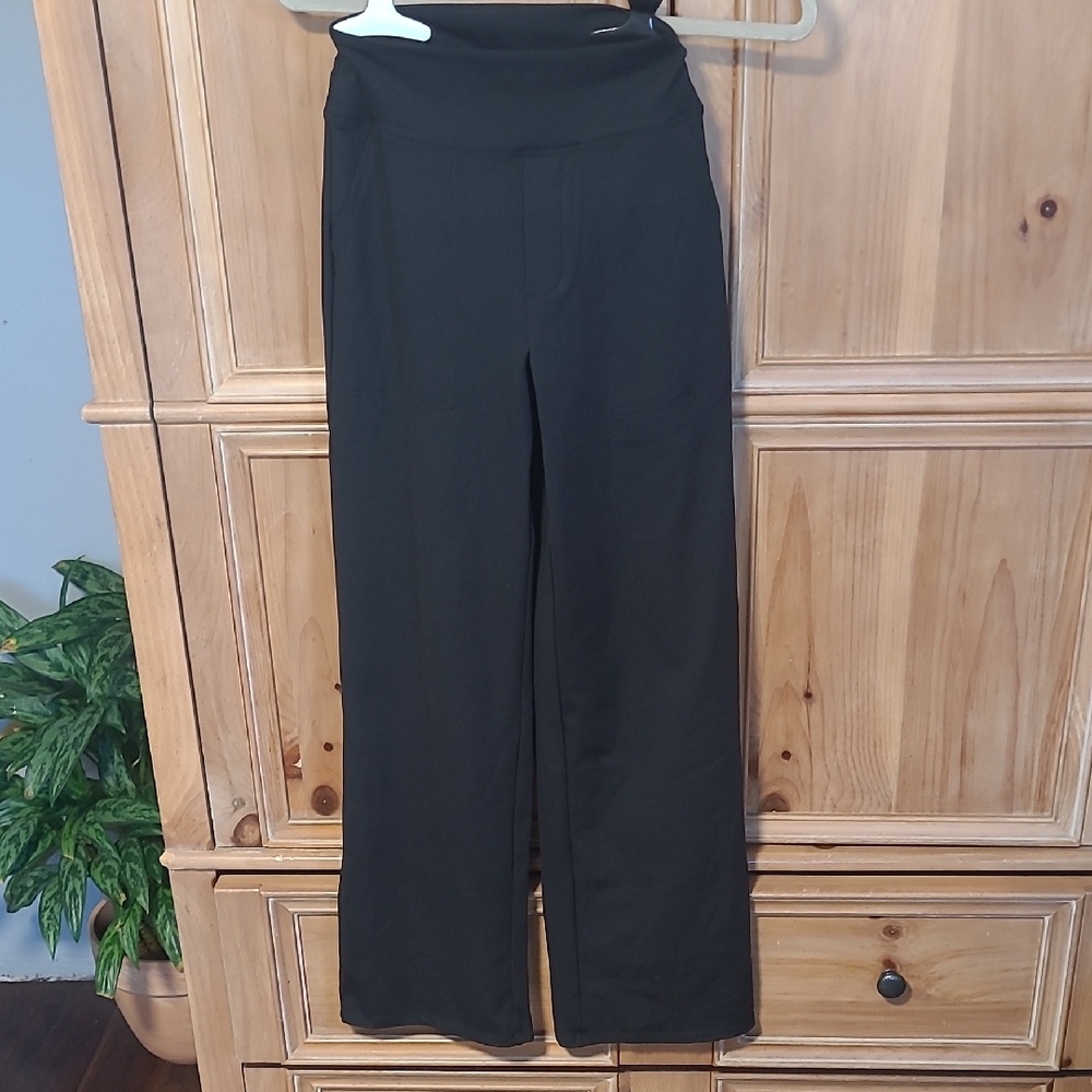 Elegant Black Wide Leg Women's Pants